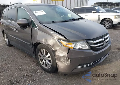 2016 Honda Odyssey Ex-L from USA, damaged, VIN 5FNRL5H69GB016407